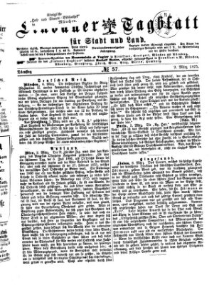 Lindauer Tagblatt für Stadt und Land Dienstag 9. März 1875