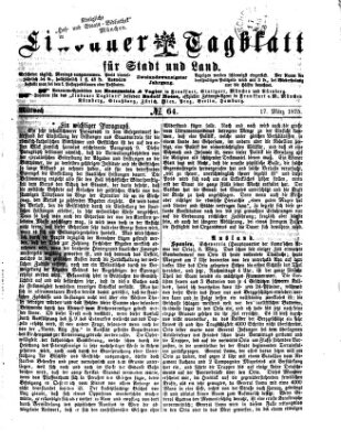 Lindauer Tagblatt für Stadt und Land Mittwoch 17. März 1875