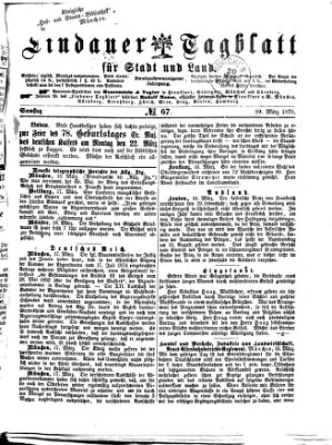 Lindauer Tagblatt für Stadt und Land Samstag 20. März 1875