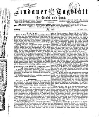 Lindauer Tagblatt für Stadt und Land Sonntag 2. Mai 1875