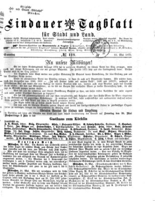 Lindauer Tagblatt für Stadt und Land Sonntag 23. Mai 1875