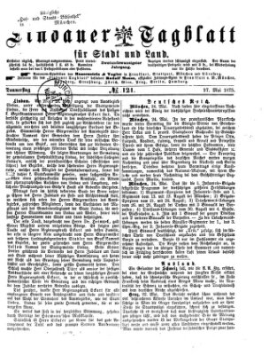 Lindauer Tagblatt für Stadt und Land Donnerstag 27. Mai 1875