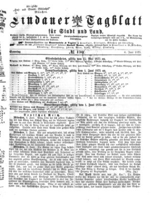 Lindauer Tagblatt für Stadt und Land Sonntag 6. Juni 1875