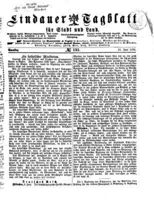 Lindauer Tagblatt für Stadt und Land Samstag 12. Juni 1875