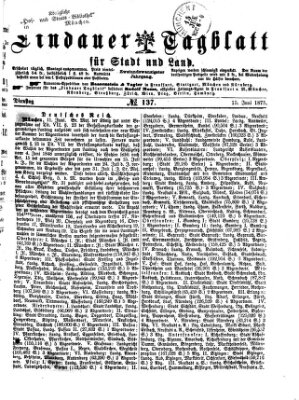 Lindauer Tagblatt für Stadt und Land Dienstag 15. Juni 1875