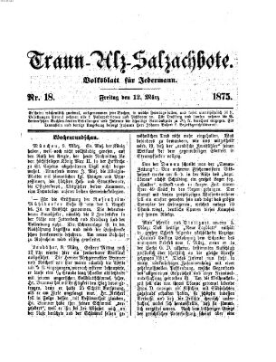 Traun-Alz-Salzachbote Freitag 12. März 1875