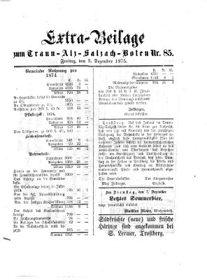 Traun-Alz-Salzachbote Freitag 3. Dezember 1875