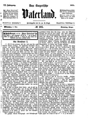 Das bayerische Vaterland Sonntag 9. Mai 1875