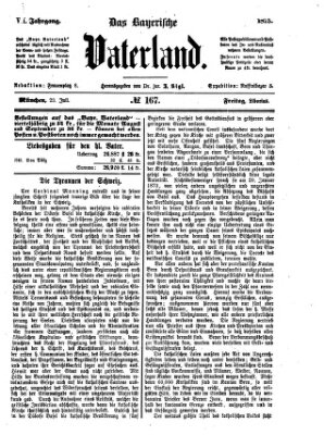 Das bayerische Vaterland Freitag 23. Juli 1875