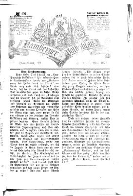 Bamberger Volksblatt Freitag 7. Mai 1875