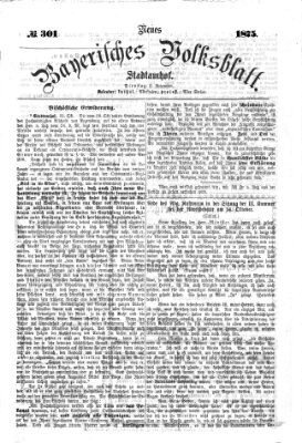 Neues bayerisches Volksblatt Dienstag 2. November 1875