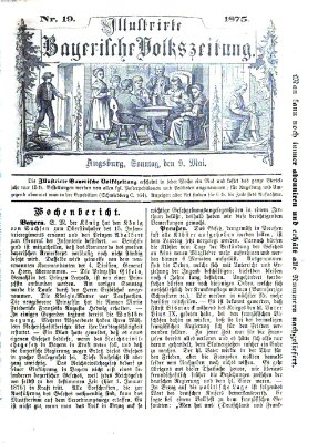 Illustrirte bayerische Volkszeitung Sonntag 9. Mai 1875