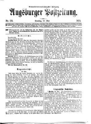 Augsburger Postzeitung Samstag 29. Mai 1875