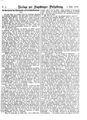 Augsburger Postzeitung. Beilage zur Augsburger Postzeitung (Augsburger Postzeitung) Samstag 6. Februar 1875