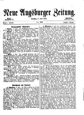 Neue Augsburger Zeitung Dienstag 6. Juli 1875