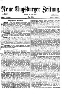 Neue Augsburger Zeitung Freitag 9. Juli 1875