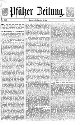 Pfälzer Zeitung Freitag 4. Juni 1875