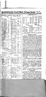 Neue Würzburger Zeitung Samstag 1. Mai 1875