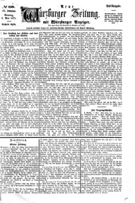 Neue Würzburger Zeitung Sonntag 9. Mai 1875