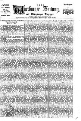 Neue Würzburger Zeitung Montag 10. Mai 1875