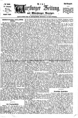Neue Würzburger Zeitung Montag 7. Juni 1875