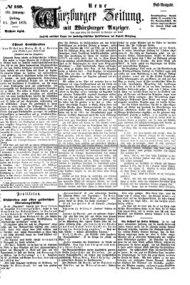 Neue Würzburger Zeitung Freitag 11. Juni 1875