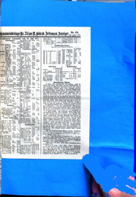 Neue Würzburger Zeitung Dienstag 22. Juni 1875