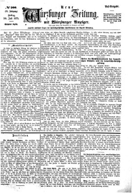 Neue Würzburger Zeitung Freitag 30. Juli 1875