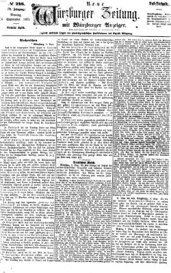 Neue Würzburger Zeitung Montag 6. September 1875