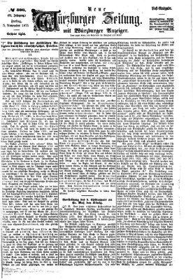 Neue Würzburger Zeitung Freitag 5. November 1875