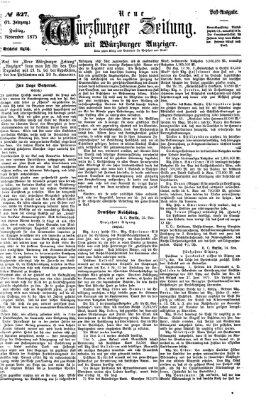 Neue Würzburger Zeitung Freitag 26. November 1875