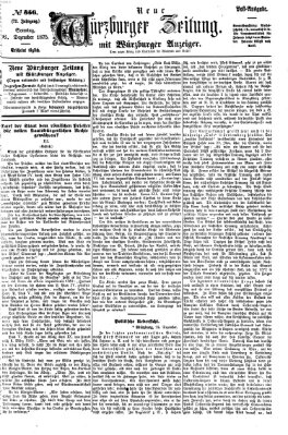 Neue Würzburger Zeitung Sonntag 26. Dezember 1875