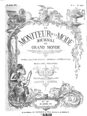 Le Moniteur de la mode Samstag 16. Januar 1875