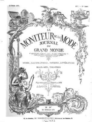 Le Moniteur de la mode Samstag 13. Februar 1875