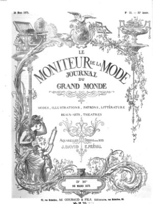 Le Moniteur de la mode Samstag 20. März 1875