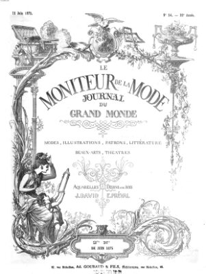 Le Moniteur de la mode Samstag 12. Juni 1875