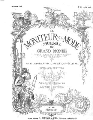 Le Moniteur de la mode Samstag 9. Oktober 1875