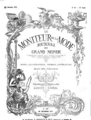 Le Moniteur de la mode Samstag 4. Dezember 1875