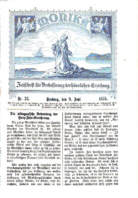 Katholische Schulzeitung (Bayerische Schulzeitung) Mittwoch 9. Juni 1875