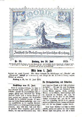 Katholische Schulzeitung (Bayerische Schulzeitung) Mittwoch 30. Juni 1875