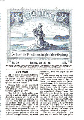 Katholische Schulzeitung (Bayerische Schulzeitung) Mittwoch 21. Juli 1875