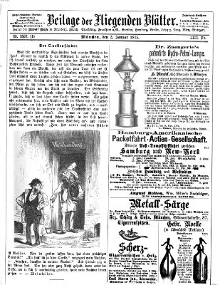 Fliegende Blätter Samstag 2. Januar 1875