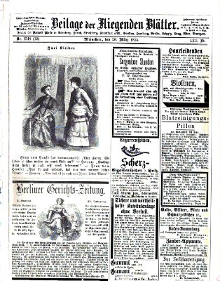 Fliegende Blätter Samstag 20. März 1875