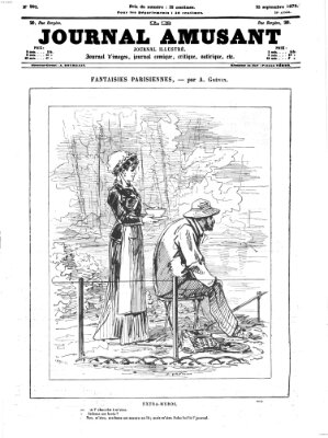 Le Journal amusant Samstag 25. September 1875