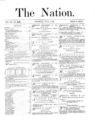 The nation Donnerstag 3. Juni 1875