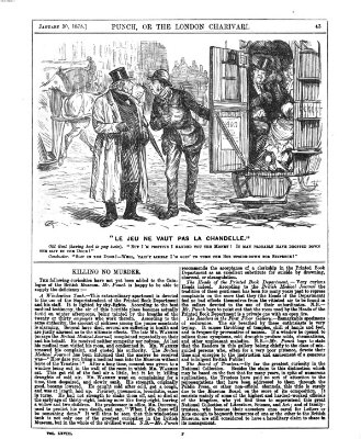 Punch Samstag 30. Januar 1875