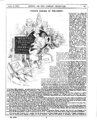 Punch Samstag 17. April 1875