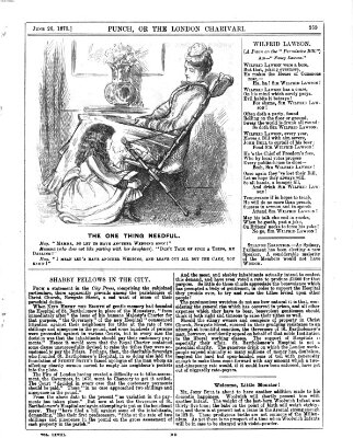 Punch Samstag 26. Juni 1875