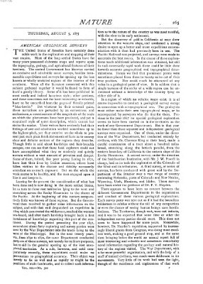 Nature Donnerstag 5. August 1875