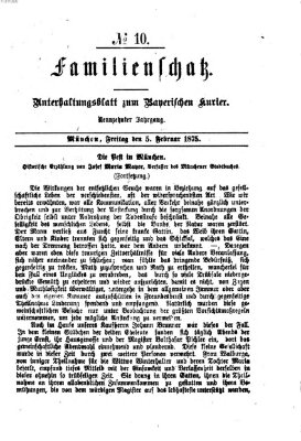 Familienschatz (Bayerischer Kurier) Freitag 5. Februar 1875